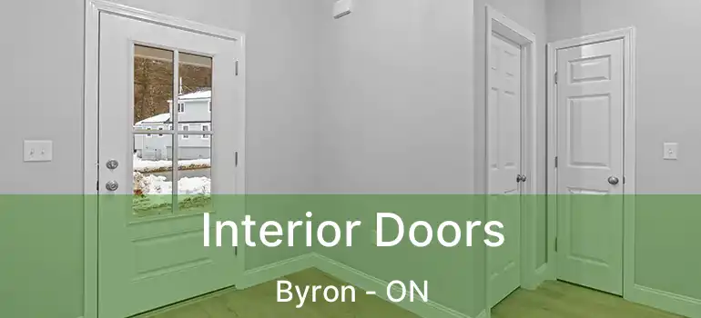  Interior Doors Byron - ON