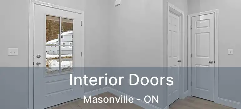  Interior Doors Masonville - ON