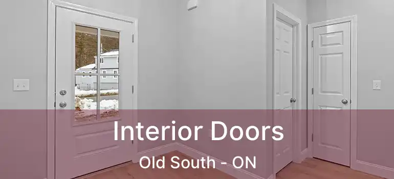  Interior Doors Old South - ON