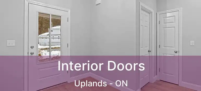  Interior Doors Uplands - ON