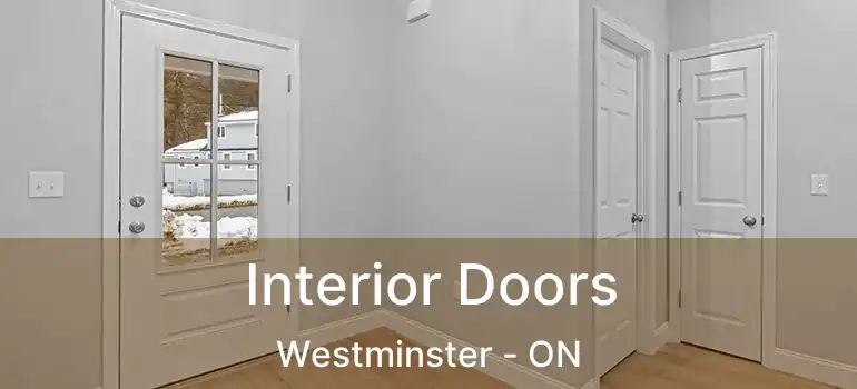  Interior Doors Westminster - ON