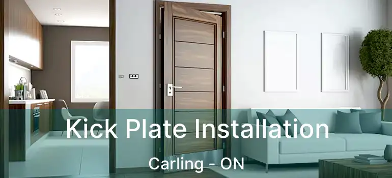  Kick Plate Installation Carling - ON