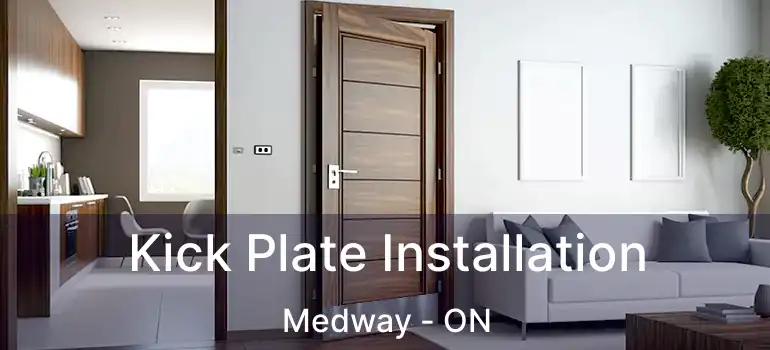  Kick Plate Installation Medway - ON