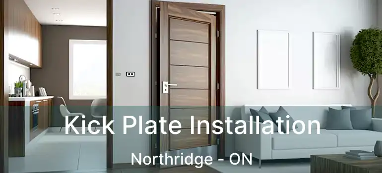  Kick Plate Installation Northridge - ON