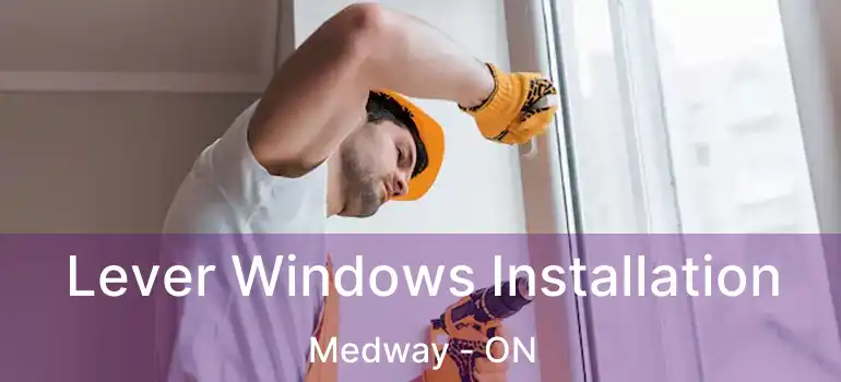  Lever Windows Installation Medway - ON