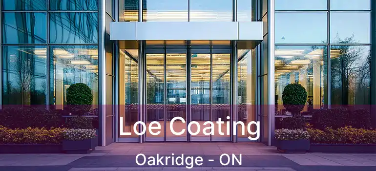  Loe Coating Oakridge - ON