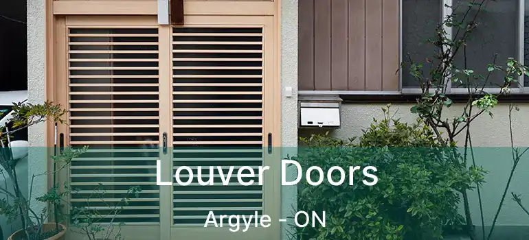  Louver Doors Argyle - ON