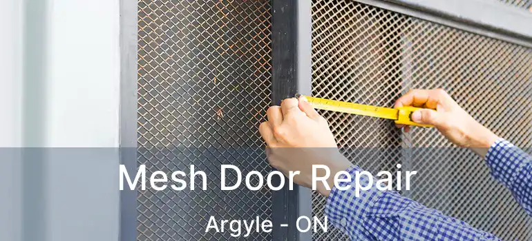  Mesh Door Repair Argyle - ON