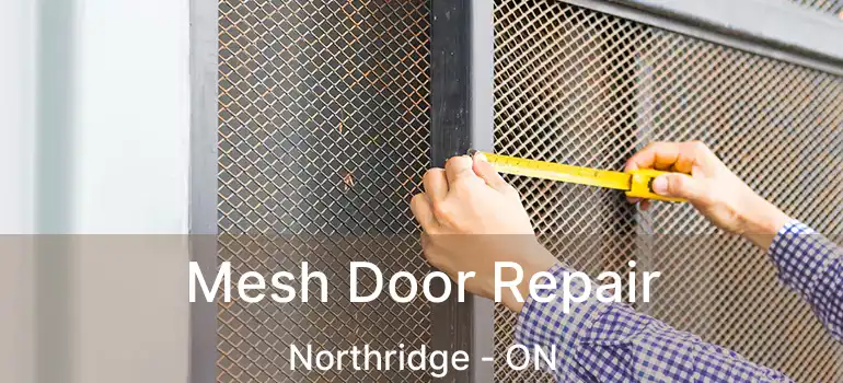  Mesh Door Repair Northridge - ON