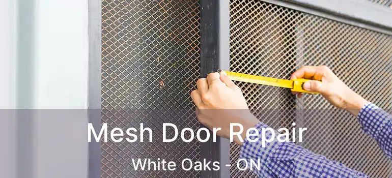  Mesh Door Repair White Oaks - ON