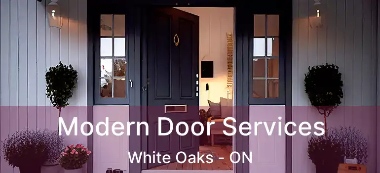  Modern Door Services White Oaks - ON