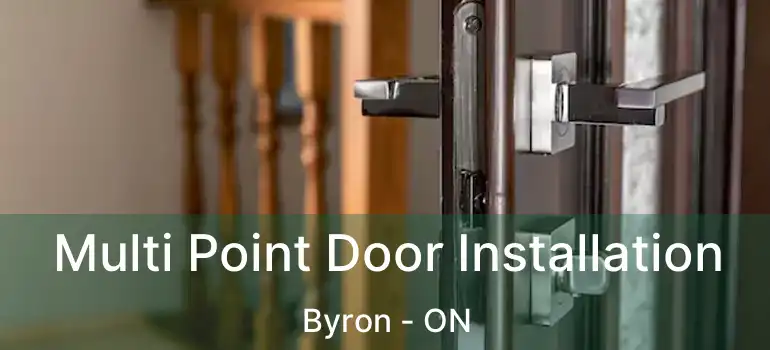  Multi Point Door Installation Byron - ON