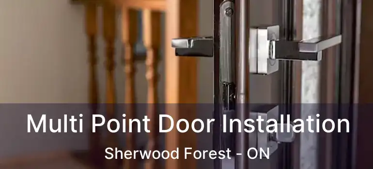  Multi Point Door Installation Sherwood Forest - ON