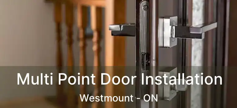  Multi Point Door Installation Westmount - ON