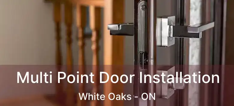  Multi Point Door Installation White Oaks - ON