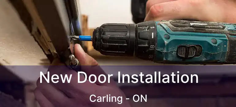  New Door Installation Carling - ON