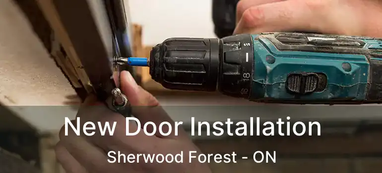  New Door Installation Sherwood Forest - ON