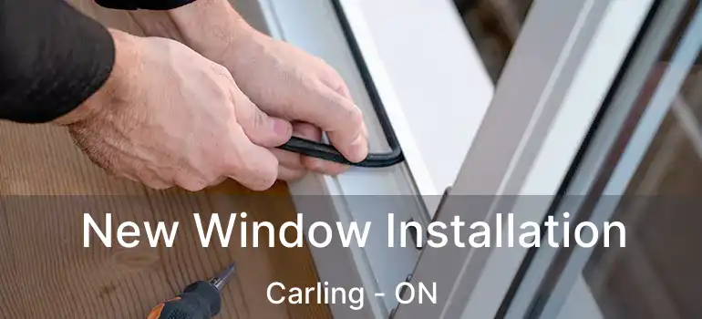  New Window Installation Carling - ON