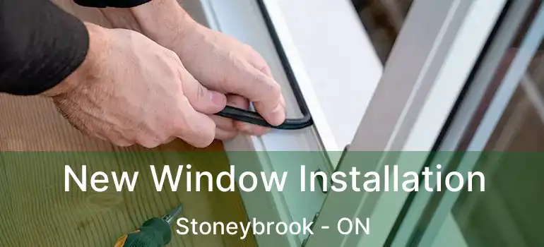  New Window Installation Stoneybrook - ON