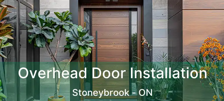  Overhead Door Installation Stoneybrook - ON
