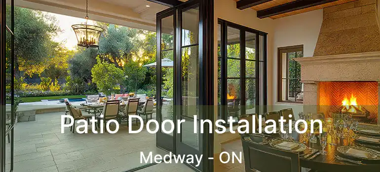  Patio Door Installation Medway - ON