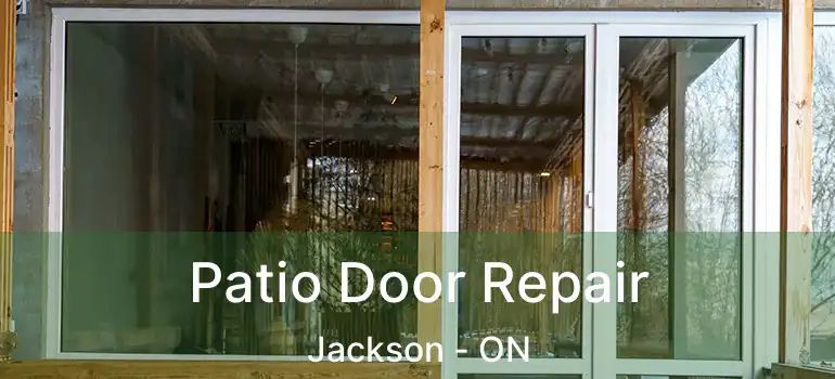  Patio Door Repair Jackson - ON