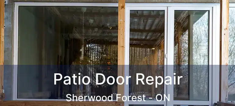  Patio Door Repair Sherwood Forest - ON