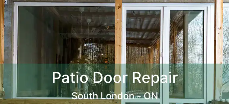  Patio Door Repair South London - ON