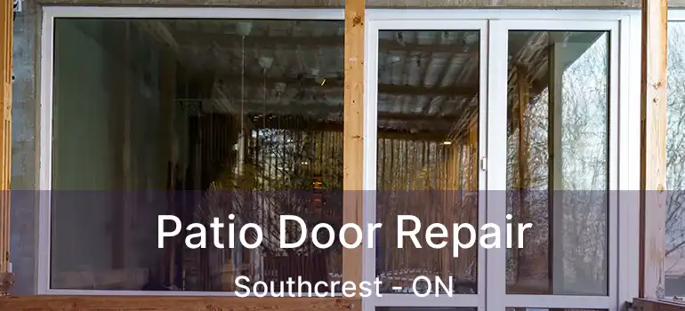  Patio Door Repair Southcrest - ON