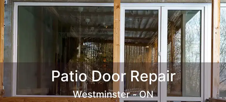  Patio Door Repair Westminster - ON