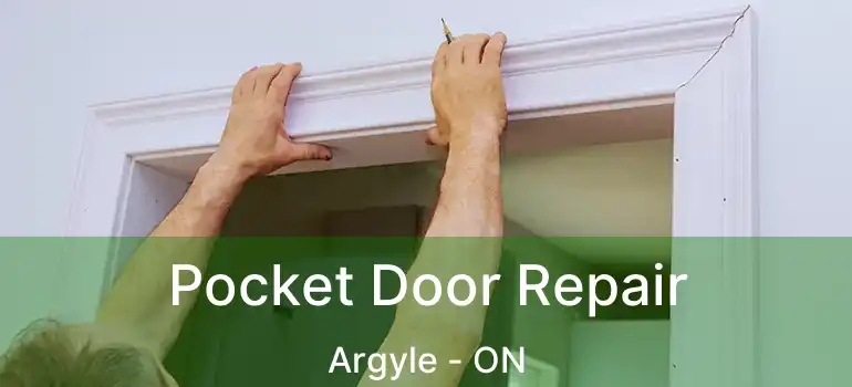  Pocket Door Repair Argyle - ON