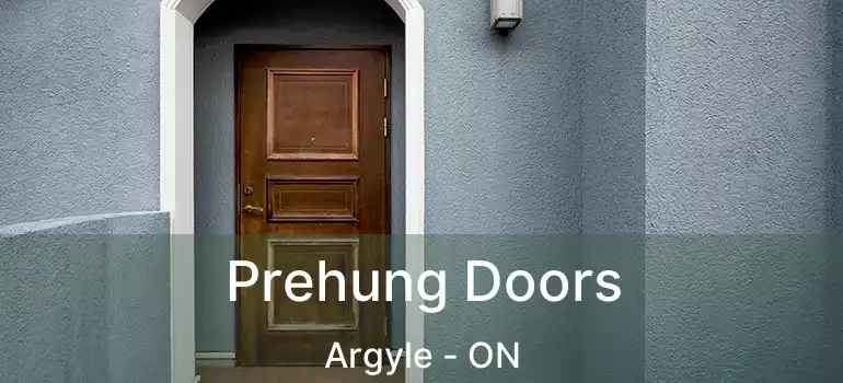  Prehung Doors Argyle - ON