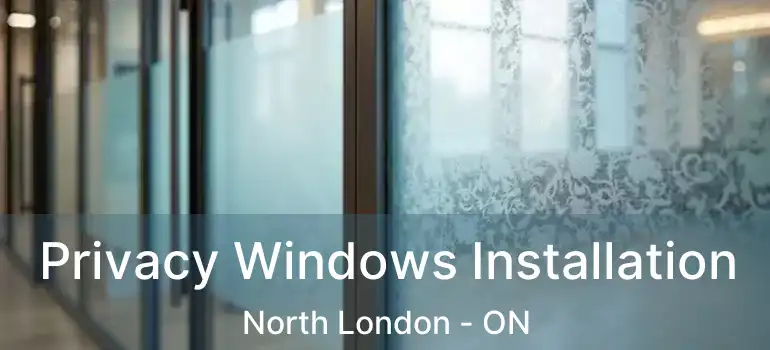  Privacy Windows Installation North London - ON