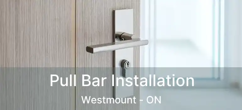  Pull Bar Installation Westmount - ON