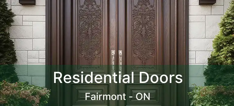  Residential Doors Fairmont - ON