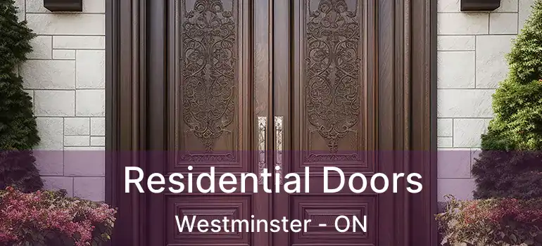  Residential Doors Westminster - ON