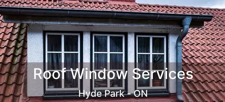  Roof Window Services Hyde Park - ON