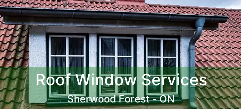  Roof Window Services Sherwood Forest - ON