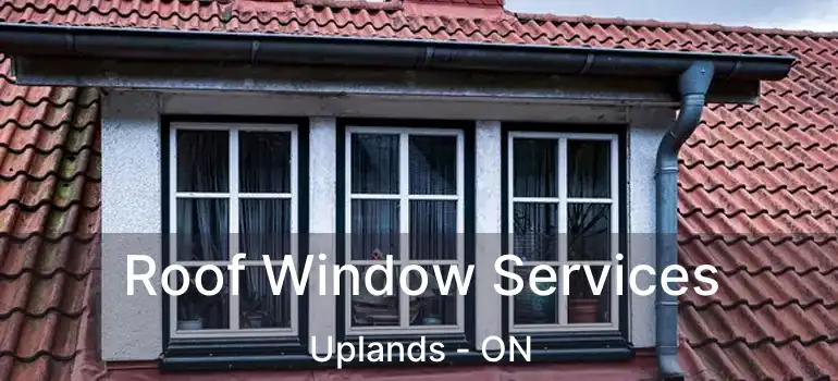  Roof Window Services Uplands - ON