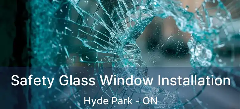  Safety Glass Window Installation Hyde Park - ON
