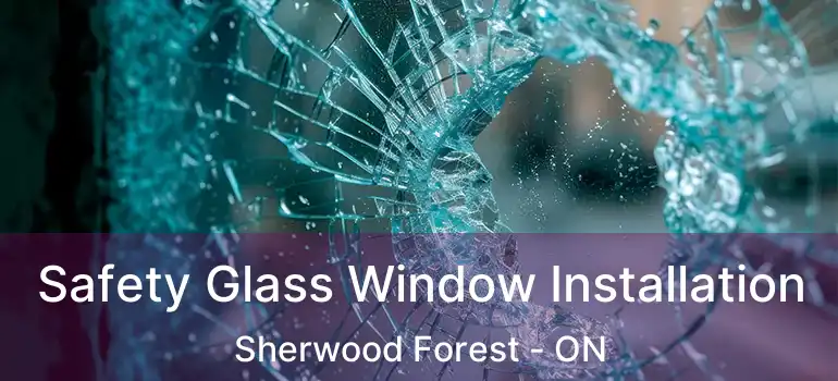  Safety Glass Window Installation Sherwood Forest - ON