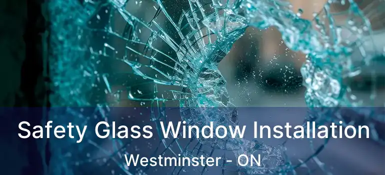  Safety Glass Window Installation Westminster - ON