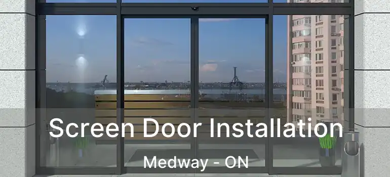  Screen Door Installation Medway - ON