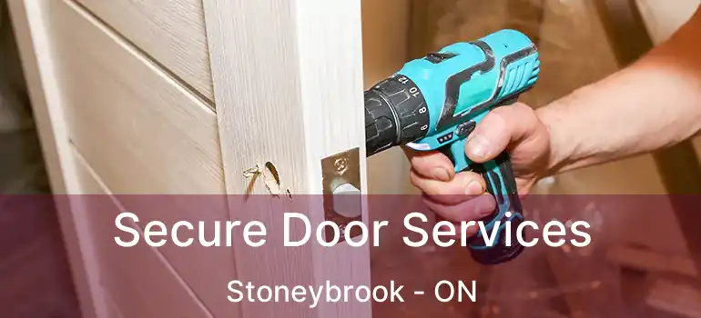  Secure Door Services Stoneybrook - ON