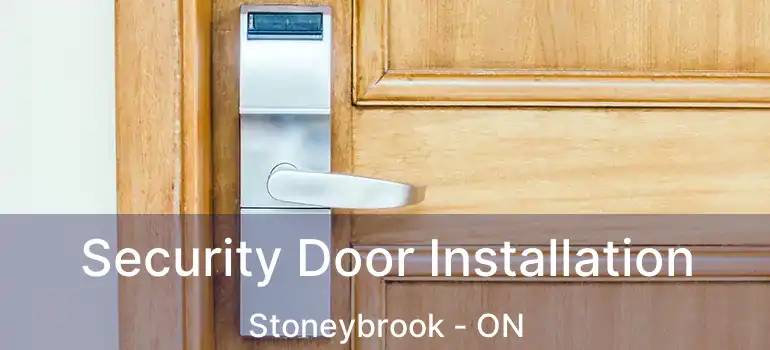  Security Door Installation Stoneybrook - ON