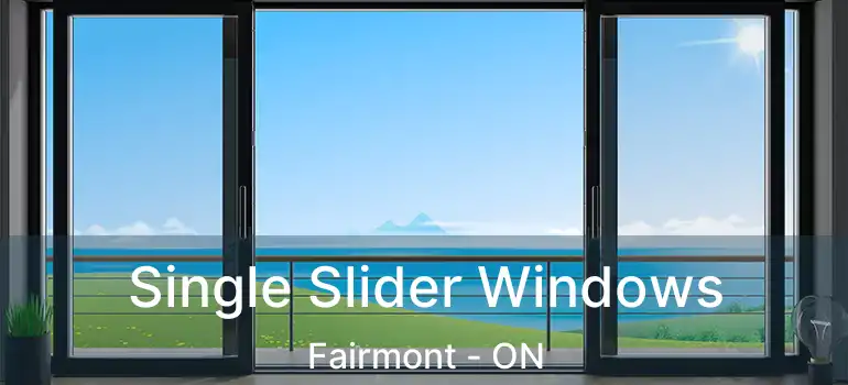  Single Slider Windows Fairmont - ON