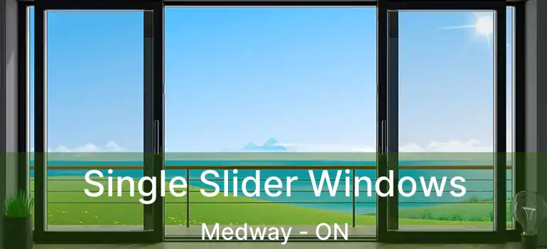  Single Slider Windows Medway - ON