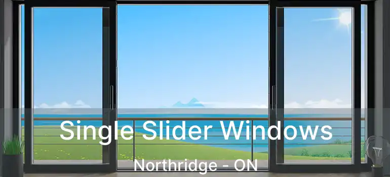  Single Slider Windows Northridge - ON