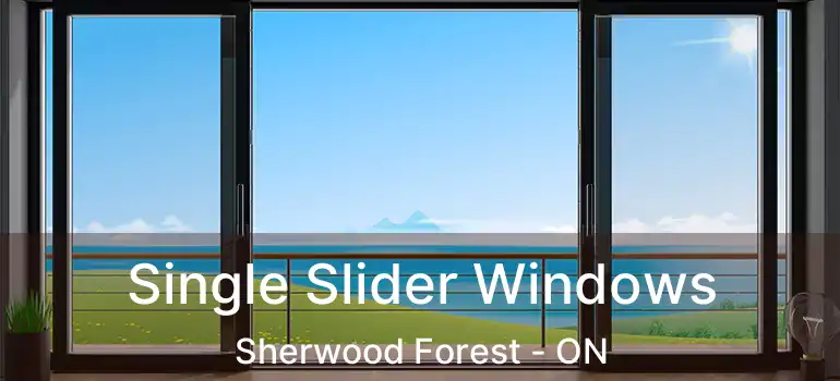  Single Slider Windows Sherwood Forest - ON