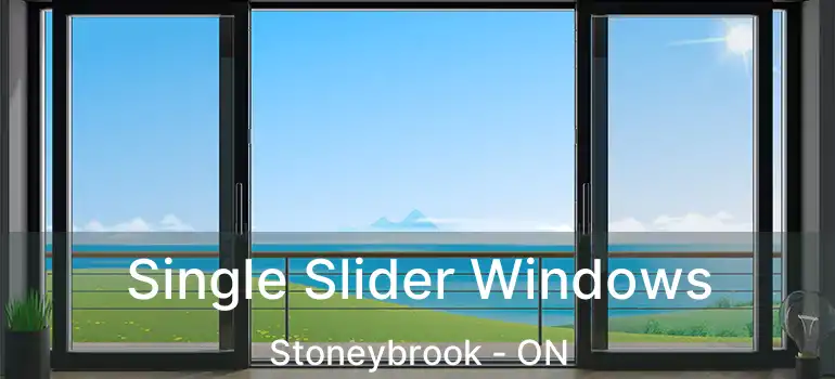  Single Slider Windows Stoneybrook - ON